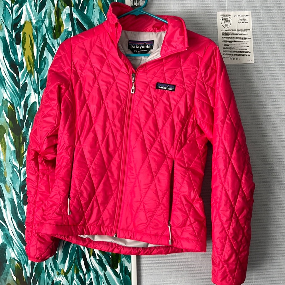 Patagonia womens pink jacket xs